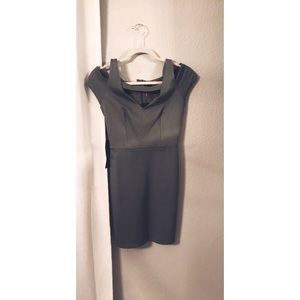 Bebe Dress, Size Sm, Color: Olive